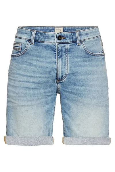 Šortky Camel Active Shorts 5-Pocket Bleach Blue