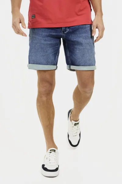 Šortky Camel Active Shorts 5-Pocket Indigo