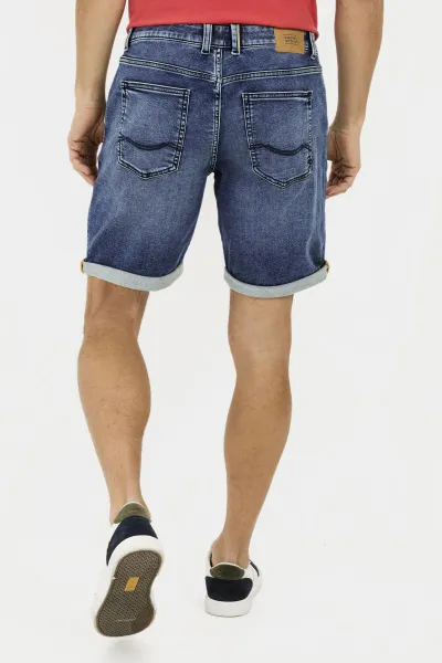 Šortky Camel Active Shorts 5-Pocket Indigo