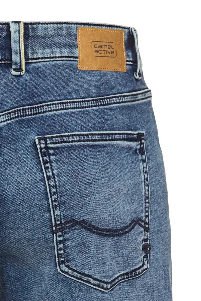 Šortky Camel Active Shorts 5-Pocket Indigo