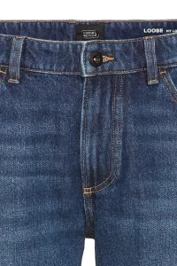 Šortky Camel Active Shorts 5-Pocket Indigo