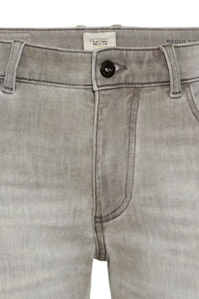 Šortky Camel Active Shorts 5-Pocket Stone Gray