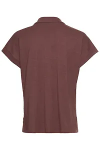 Polokošeľa Camel Active Tshirt Brown