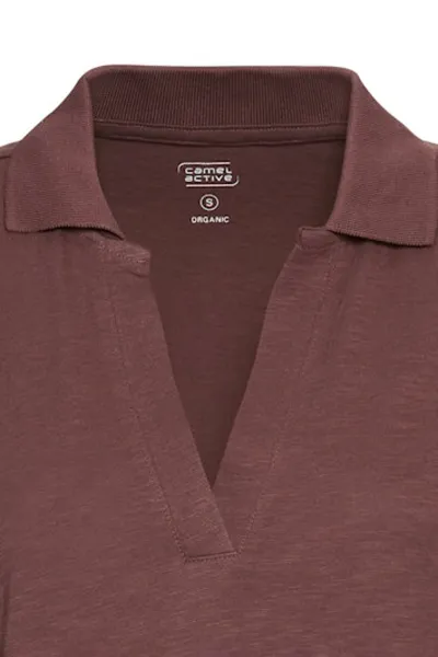 Polokošeľa Camel Active Tshirt Brown