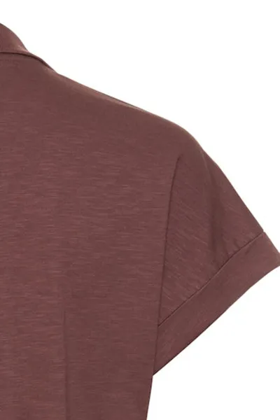 Polokošeľa Camel Active Tshirt Brown