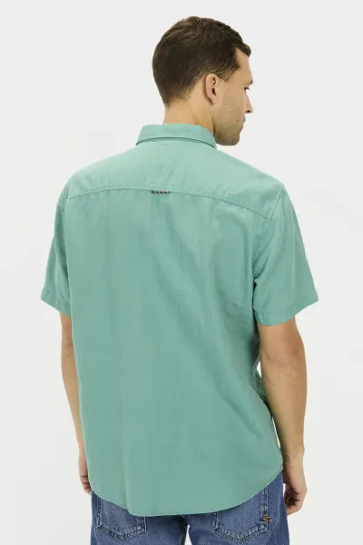 Košeľa Camel Active Shortsleeve Shirt Agave Green