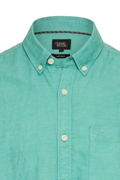Košeľa Camel Active Shortsleeve Shirt Agave Green