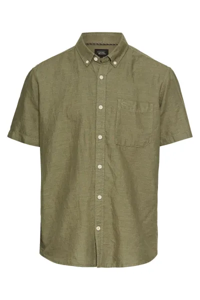 Košeľa Camel Active Shortsleeve Shirt Dusty Khaki