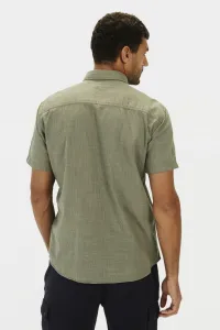 Košeľa Camel Active Shortsleeve Shirt Khaki