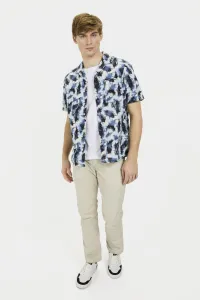Košeľa Camel Active Shortsleeve Shirt Dark Indigo