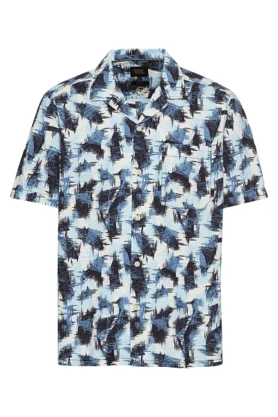 Košeľa Camel Active Shortsleeve Shirt Dark Indigo