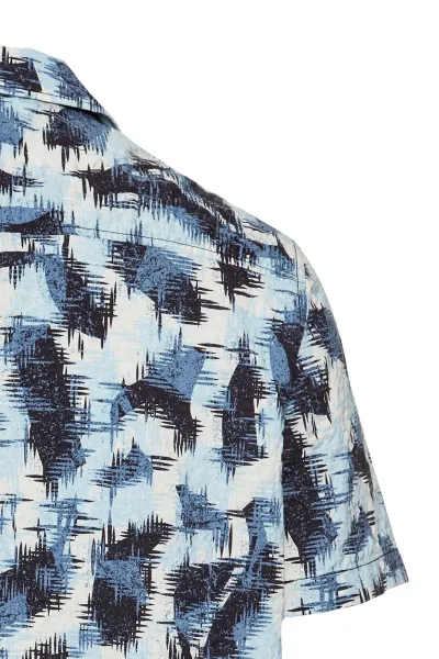Košeľa Camel Active Shortsleeve Shirt Dark Indigo