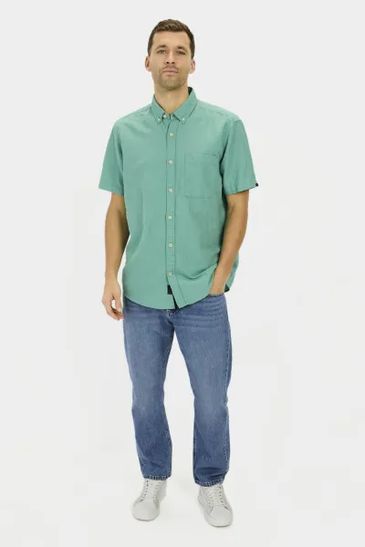 Košeľa Camel Active Shortsleeve Shirt Agave Green