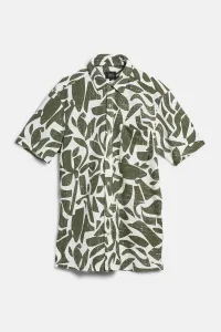 Košeľa Camel Active Shortsleeve Shirt Ecru