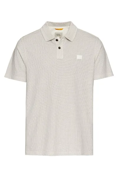 Polokošeľa Camel Active Polo 1/2 Arm Ecru