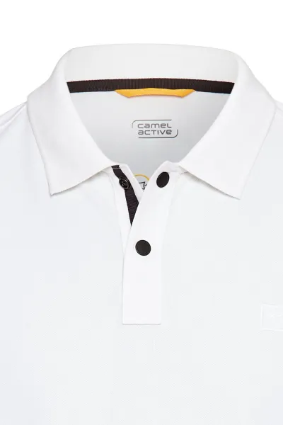 Polokošeľa Camel Active Polo 1/2 Arm White