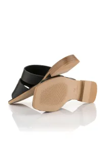 Šľapky Karl Lagerfeld Petalo Whipstitch Slide Black Lthr