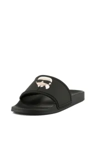Šľapky Karl Lagerfeld Kondo 2.0 Karl Nft Slide Black Rubber