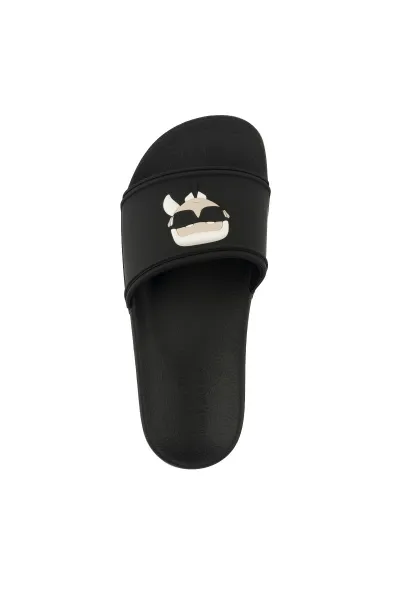 Šľapky Karl Lagerfeld Kondo 2.0 Karl Nft Slide Black Rubber