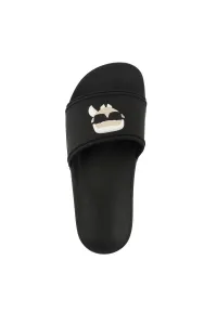 Šľapky Karl Lagerfeld Kondo 2.0 Karl Nft Slide Black Rubber