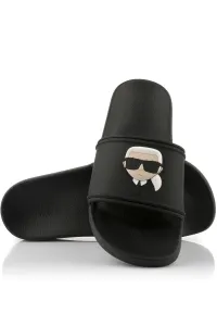 Šľapky Karl Lagerfeld Kondo 2.0 Karl Nft Slide Black Rubber