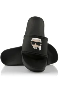 Šľapky Karl Lagerfeld Kondo Maxi Karl Nft Slide Black Rubber