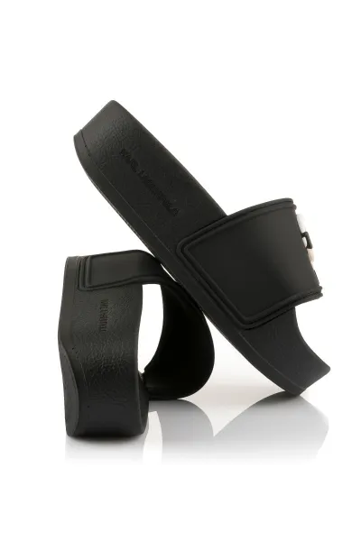 Šľapky Karl Lagerfeld Kondo Maxi Karl Nft Slide Black Rubber