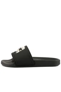 Šľapky Karl Lagerfeld Kondo 2.0 Karl Nft Slide Black Rubber