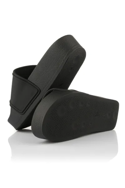 Šľapky Karl Lagerfeld Kondo Maxi Karl Nft Slide Black Rubber