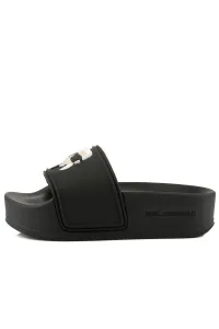 Šľapky Karl Lagerfeld Kondo Maxi Karl Nft Slide Black Rubber
