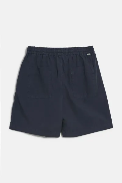 Šortky Woolrich Poplin Shorts Gd Melton Blue