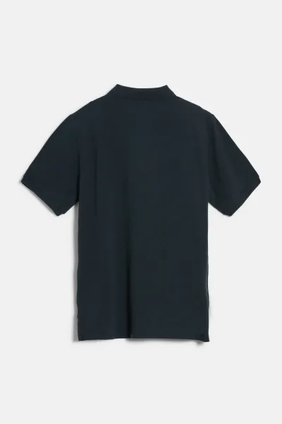 Polokošeľa Woolrich Classic American Polo Melton Blue