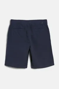 Šortky Woolrich Linen Blend Shorts Dream Blue