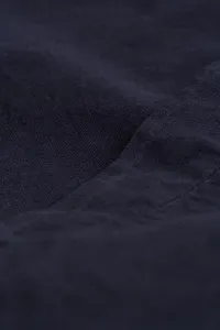 Šortky Woolrich Linen Blend Shorts Dream Blue