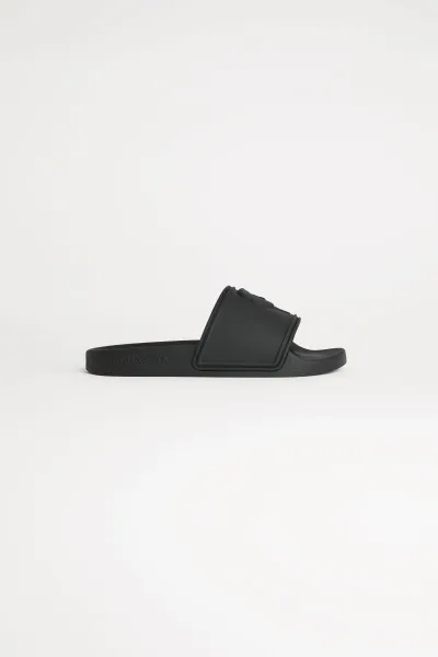 Šľapky Karl Lagerfeld Kondo 2.0 Karl Nft Relief Black Rubber