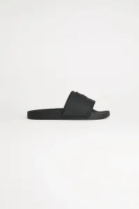 Šľapky Karl Lagerfeld Kondo 2.0 Karl Nft Relief Black Rubber