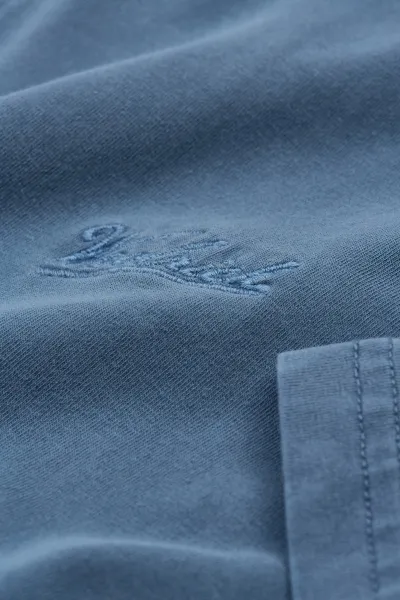 Polokošeľa Woolrich Garment Dyed Jersey Polo Aviation