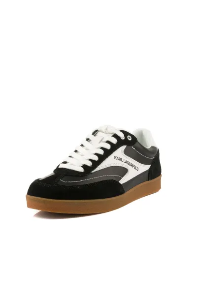 Tenisky Karl Lagerfeld Jeans Kandidate Lo Lace Mix Black Lthr & Suede /White