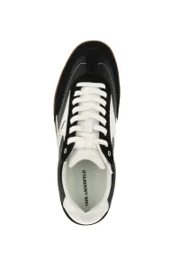 Tenisky Karl Lagerfeld Jeans Kandidate Lo Lace Mix Black Lthr & Suede /White