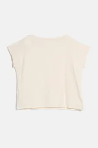 Tričko Woolrich Slub Cotton Boat Neck Tee Jet Stream