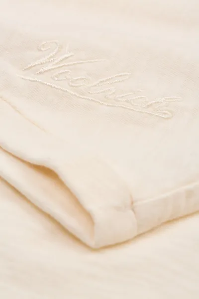 Tričko Woolrich Slub Cotton Boat Neck Tee Jet Stream
