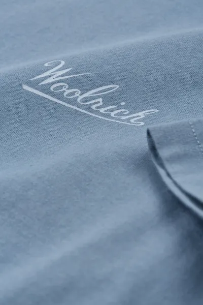 Tričko Woolrich Logo T-Shirt Aviation