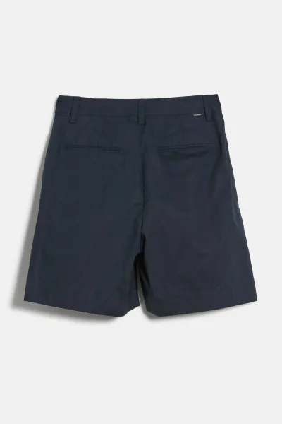 Šortky Woolrich Poplin Short Melton Blue