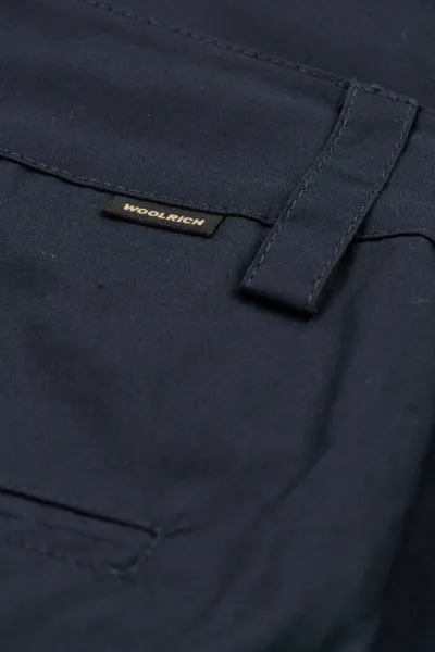 Šortky Woolrich Poplin Short Melton Blue