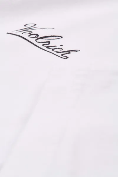 Tričko Woolrich Logo T-Shirt Bright White