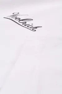 Tričko Woolrich Logo T-Shirt Bright White