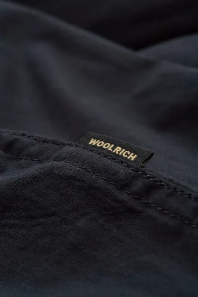 Košeľa Woolrich Relaxed Henley Shirt Melton Blue