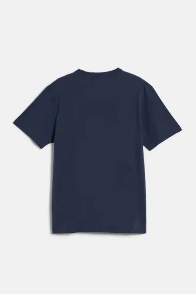 Tričko Woolrich Logo T-Shirt Dream Blue