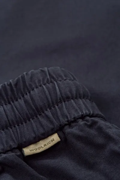 Nohavice Woolrich Poplin Pant Gd Melton Blue