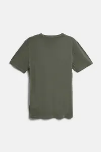 Tričko Woolrich Light Garment Dyed T-Shirt Cypress